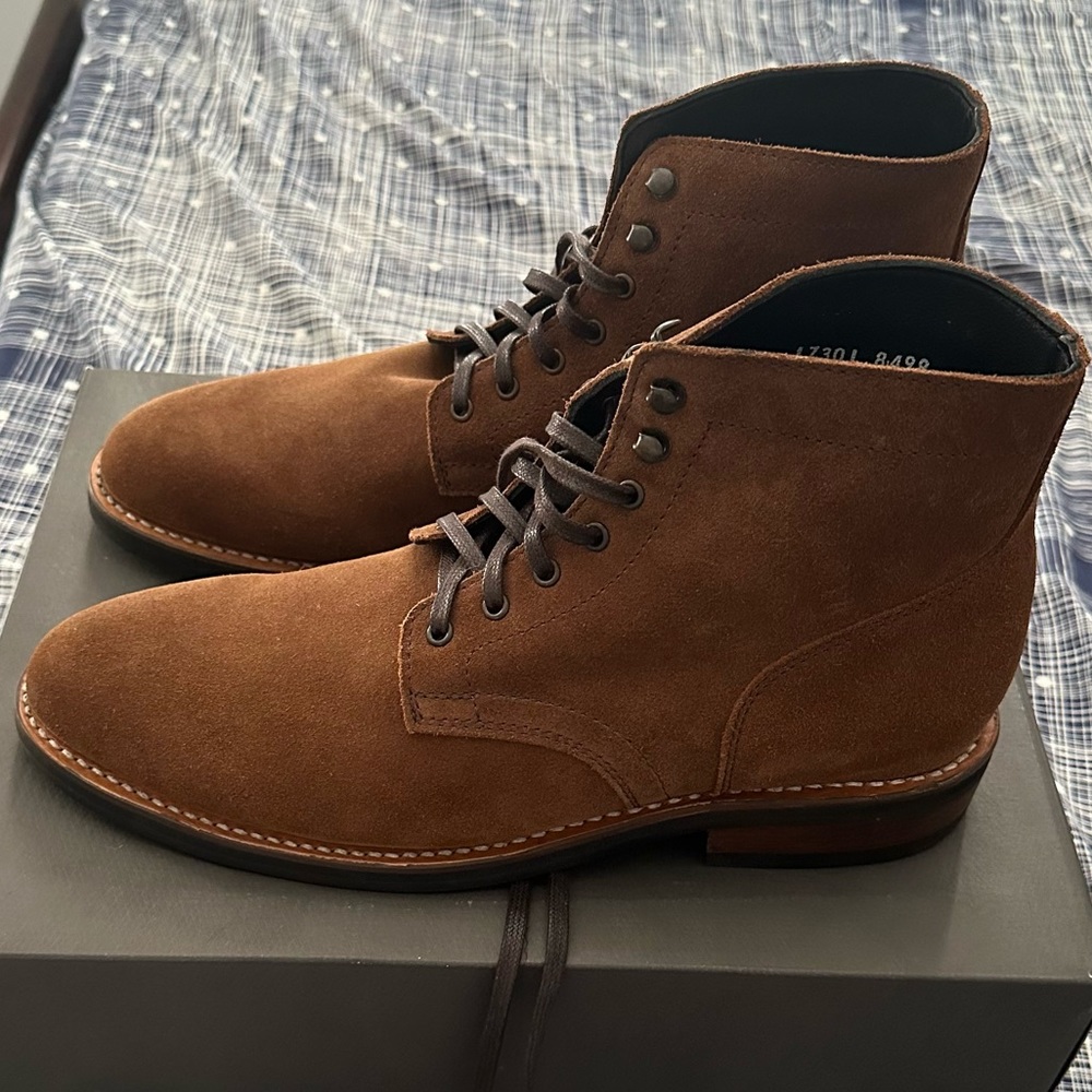 NEW Thursday President Cognac Suede 10.5